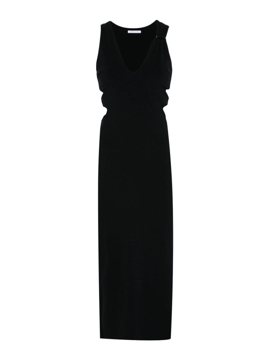 Patrizia Pepe Robe Au Genou - Noir