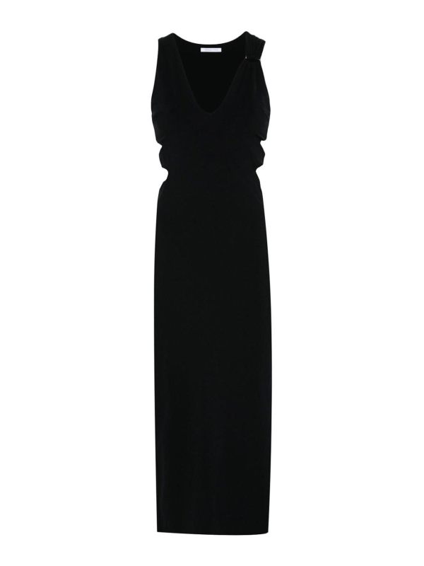 Patrizia Pepe Robe Au Genou - Noir