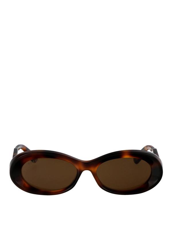 Gucci Lunettes De Soleil - Marron