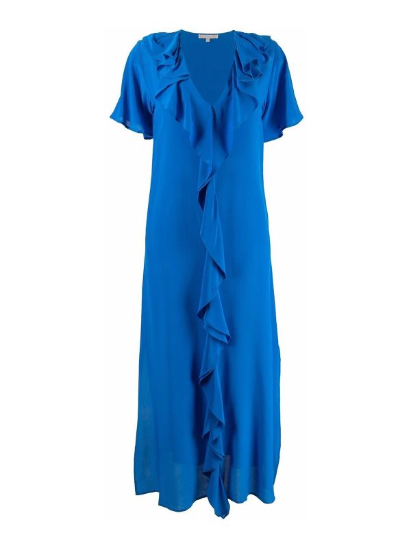 Gold Hawk Robe Au Genou - Bleu