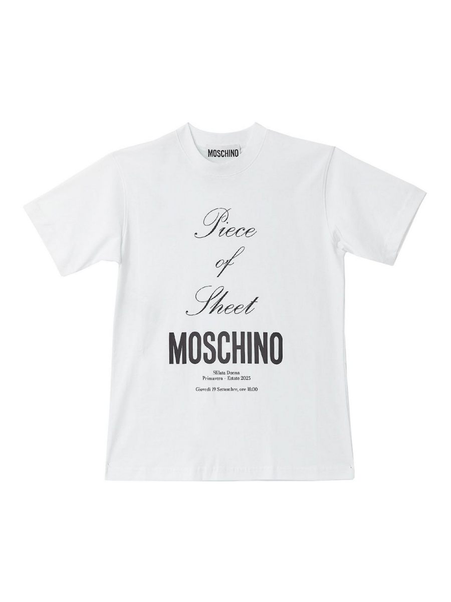 Moschino T-Shirt - Blanc