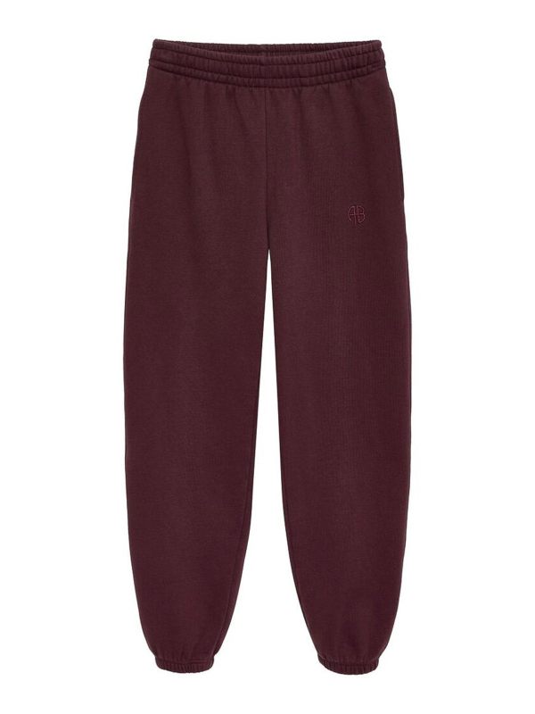 Anine Bing Pantalons Décontractés - Rouge