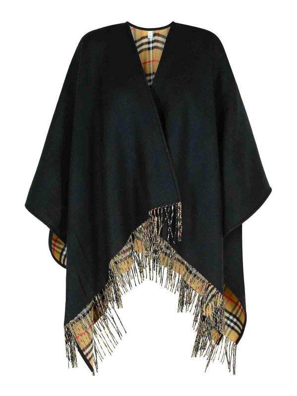 Burberry Cape - Noir