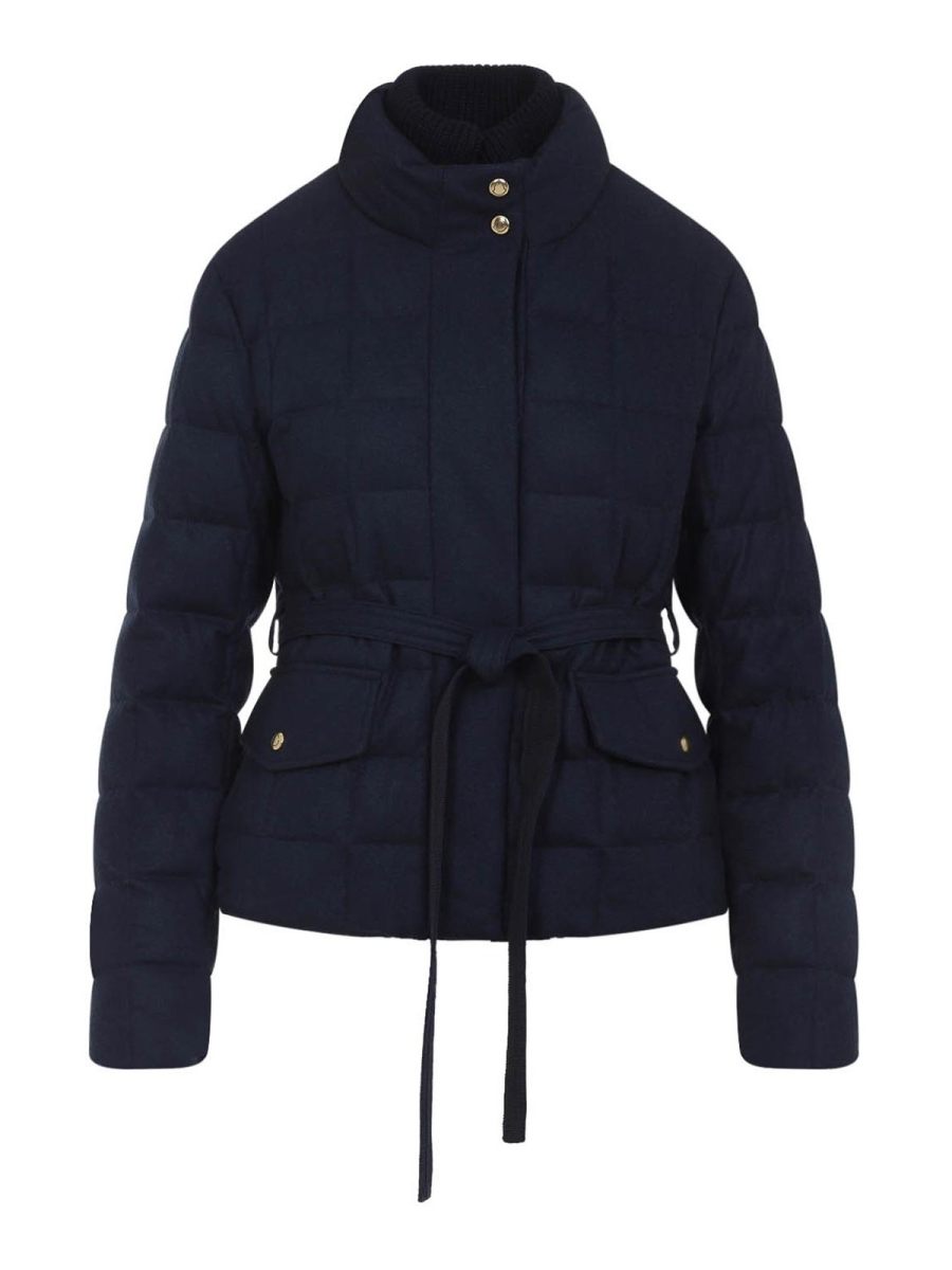 Moncler Veste Casual - Bleu Foncé