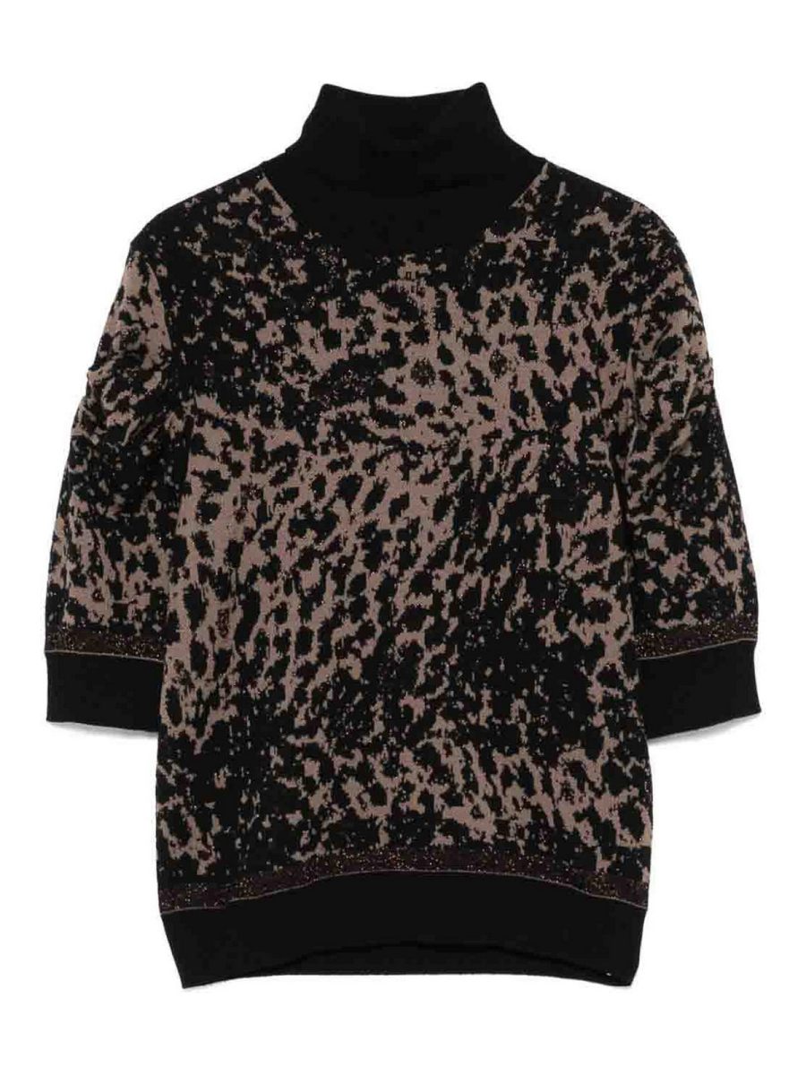 Liu Jo Pull Col Rond - Multicolore