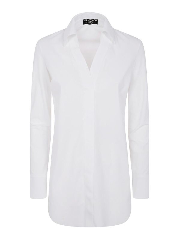 Chiara Boni La Petite Robe Chemise - Blanc