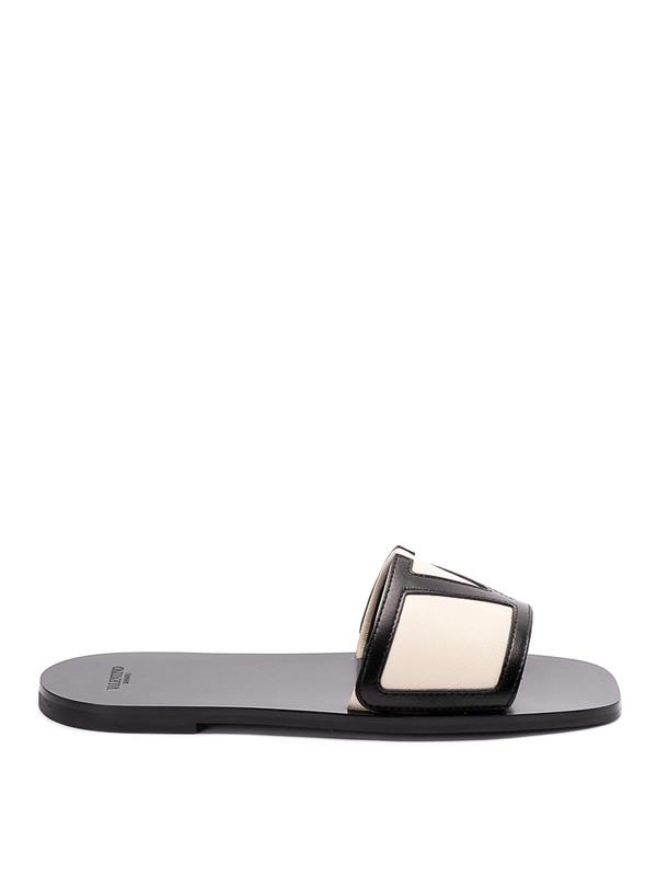 Valentino Garavani Tongs - Blanc