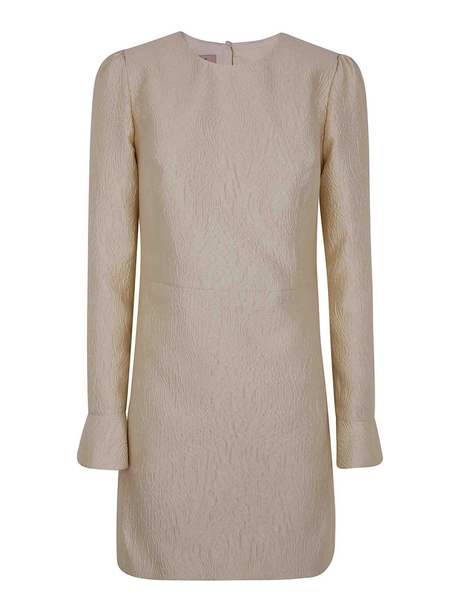 Twinset Robe Courte - Argent