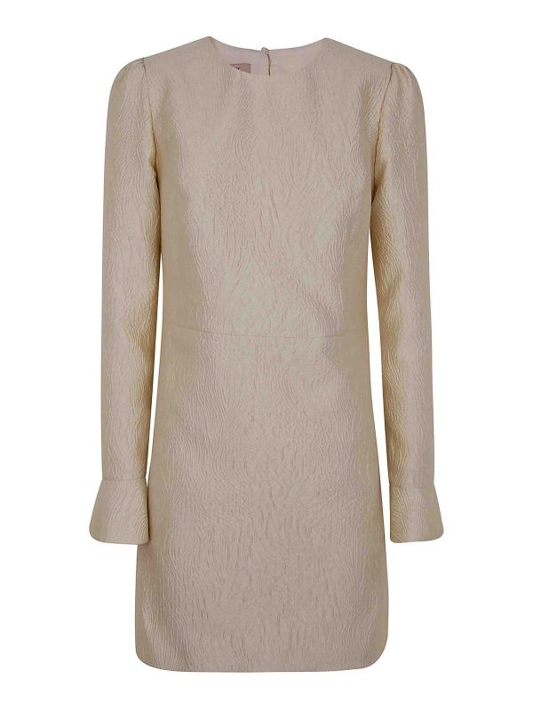 Twinset Robe Courte - Argent