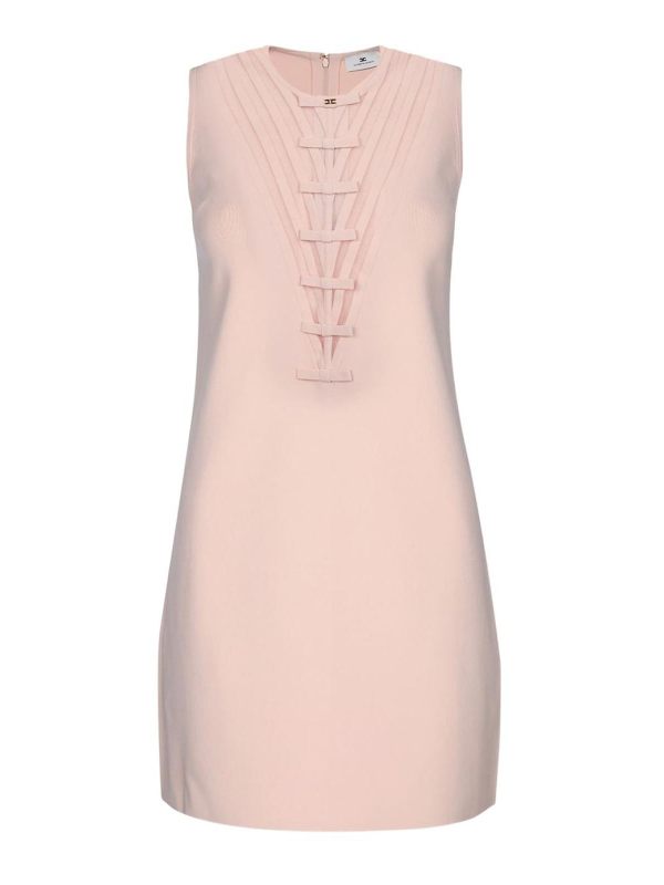 Elisabetta Franchi Robe Courte - Couleur Chair