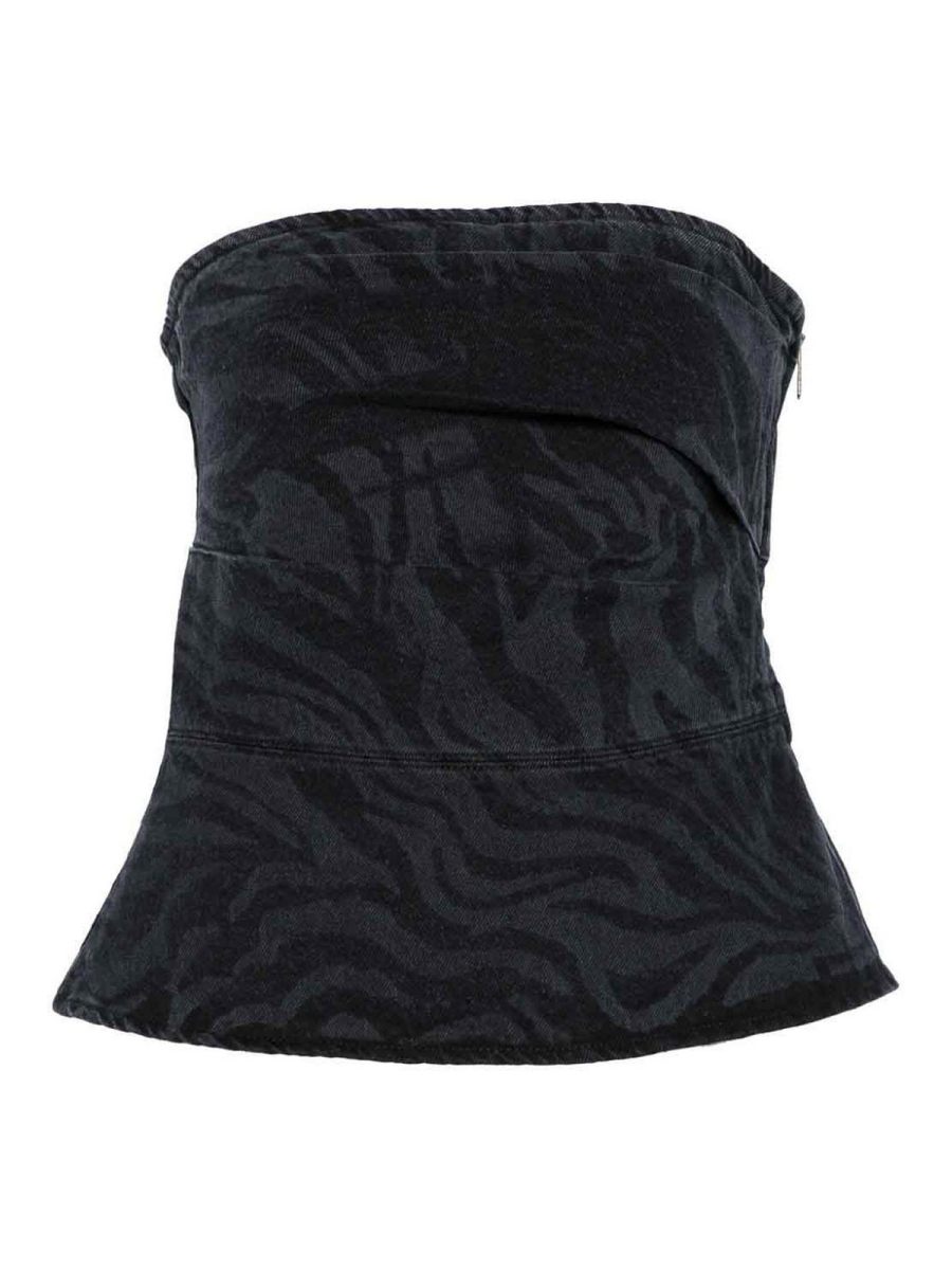 Rotate Birger Christensen Top - Noir