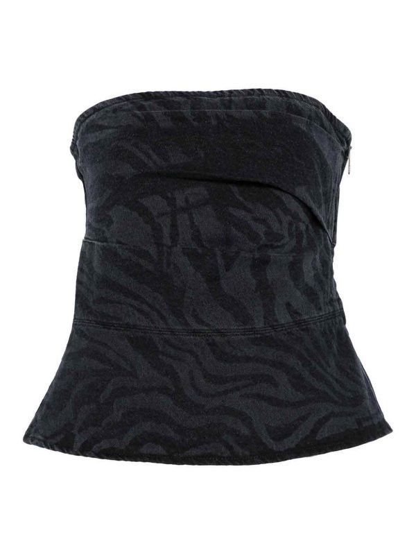 Rotate Birger Christensen Top - Noir