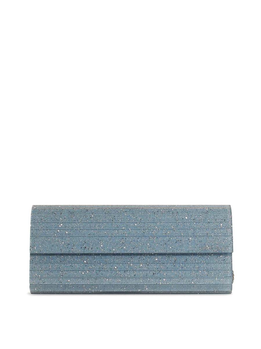 Jimmy Choo Sac Bandoulière - Bleu Clair