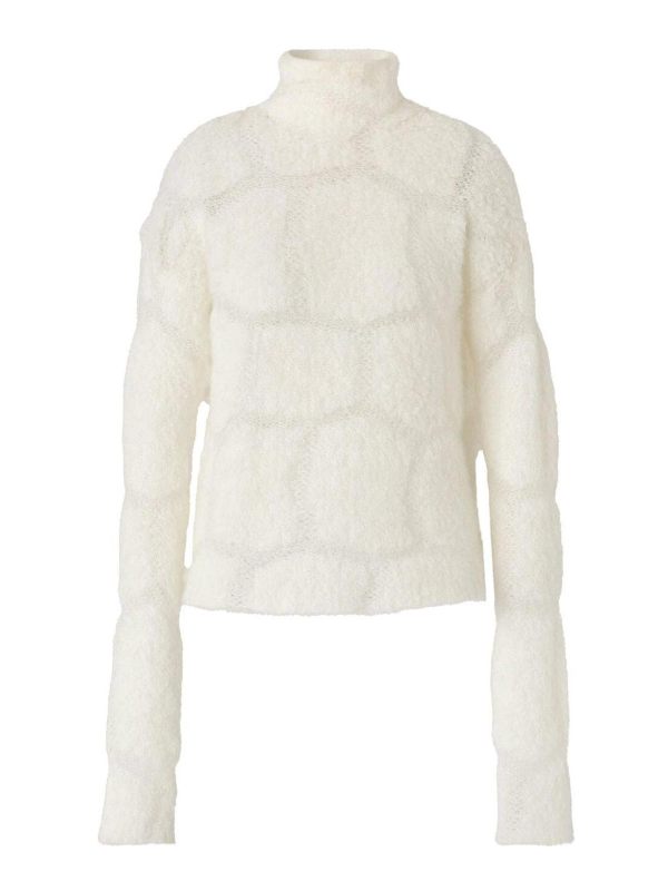 Genny Pull Col Roulé - Blanc