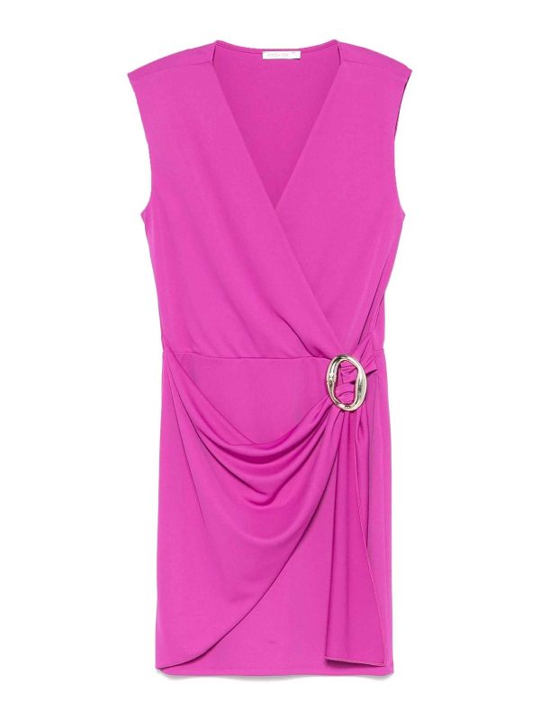 Patrizia Pepe Robe Au Genou - Violet