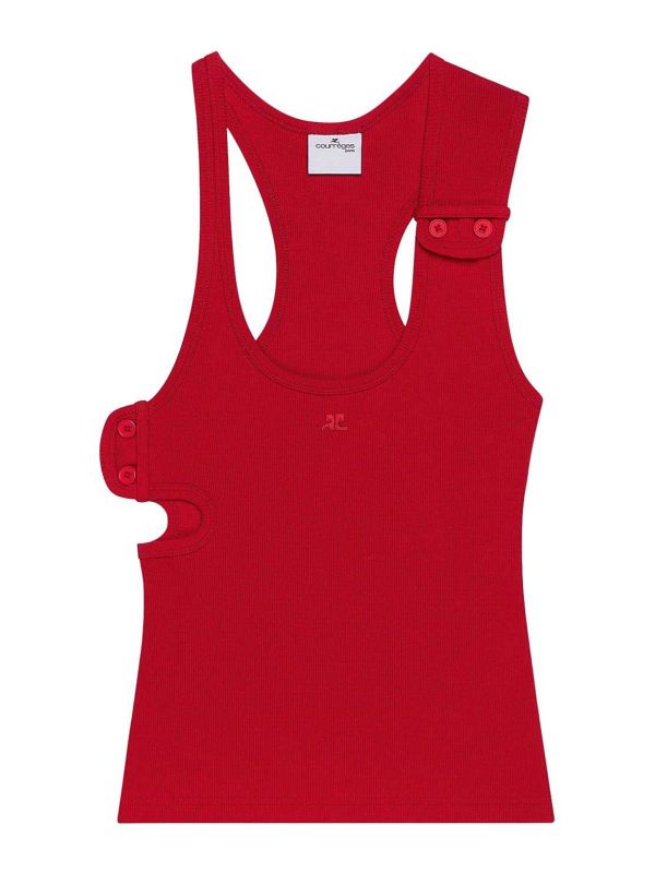 Courreges Top - Rouge