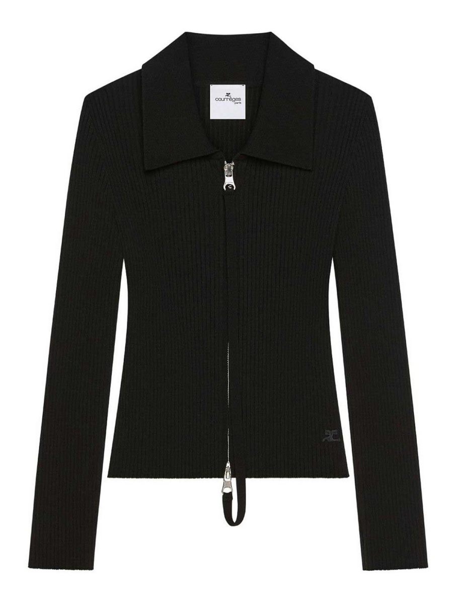 Courreges Cardigan - Noir