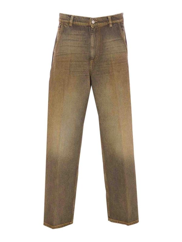 True Avenue Jean Bootcut - Marron