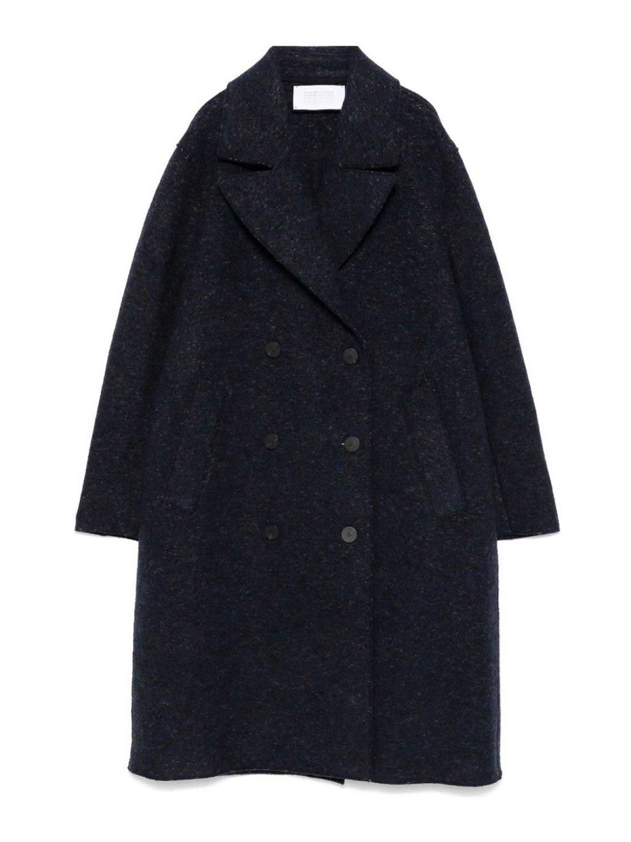 Harris Wharf London Manteau Court - Bleu