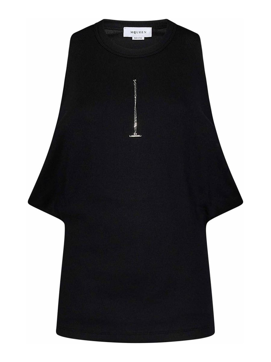 Alexander Mcqueen Top - Noir