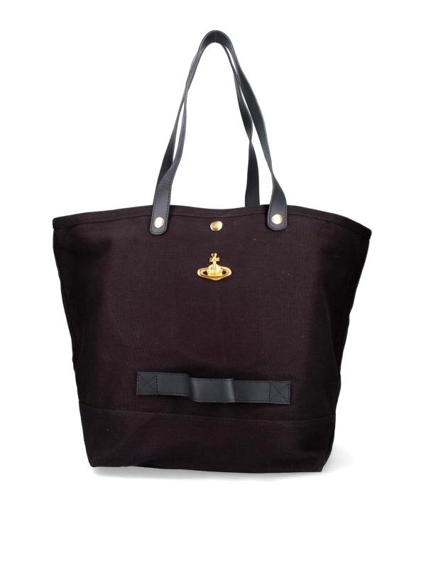 Vivienne Westwood Sac Cabas - Noir