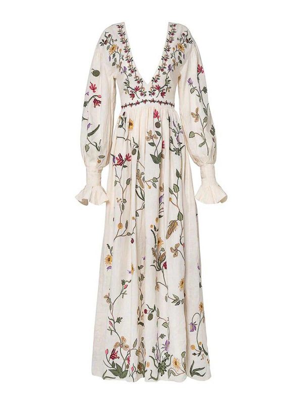 Agua by Agua Bendita Robe De Soirée - Bleu