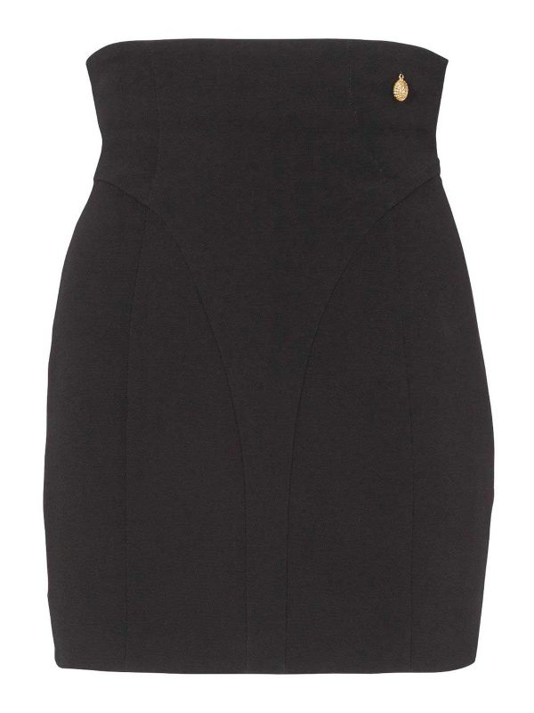 Balmain Mini Jupe - Noir