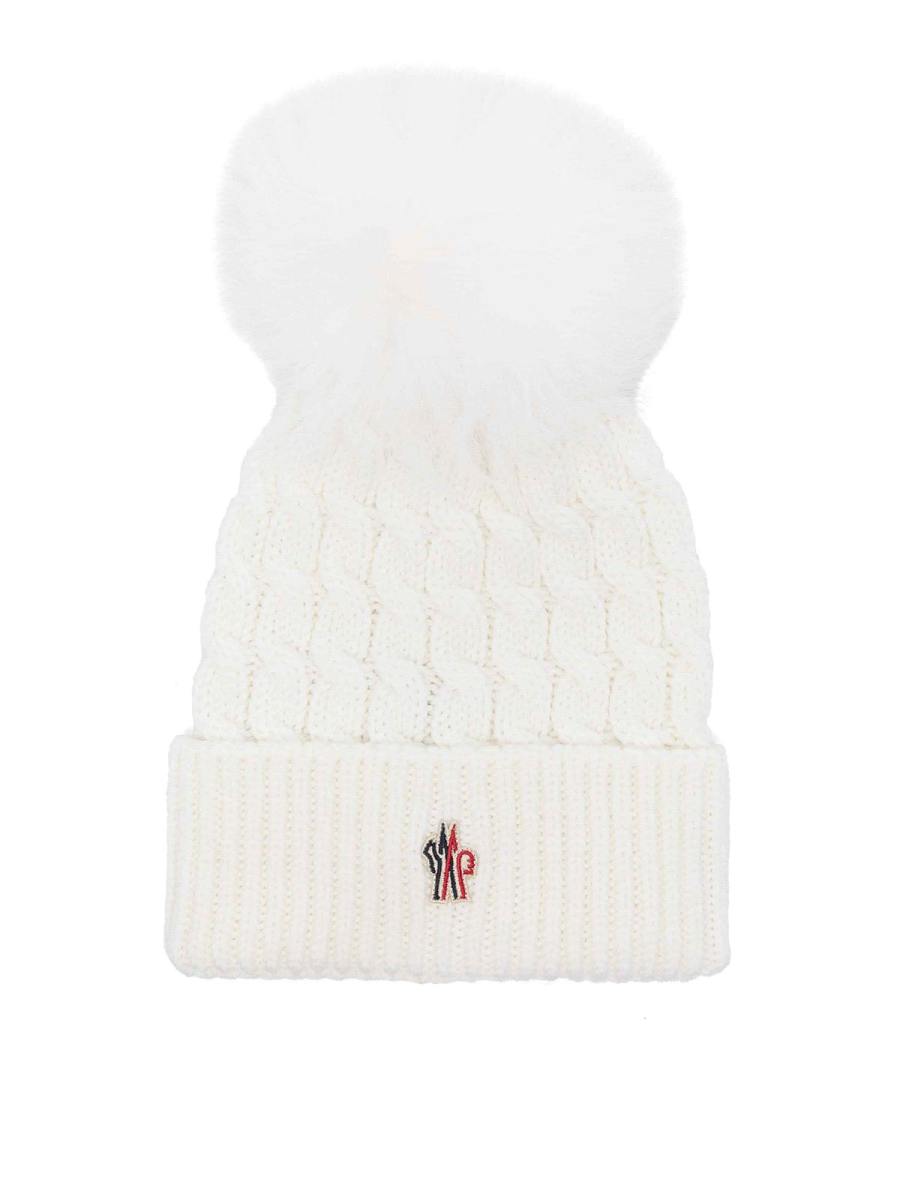 Moncler Bonnet - Blanc