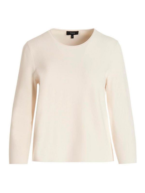 Theory Pull Col Rond - Clean
