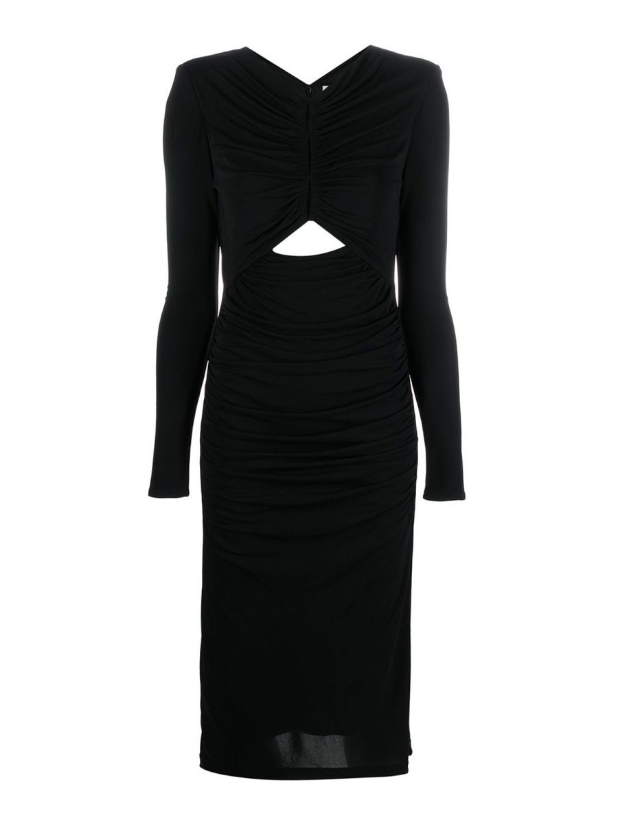 Roland Mouret Robe Au Genou - Noir