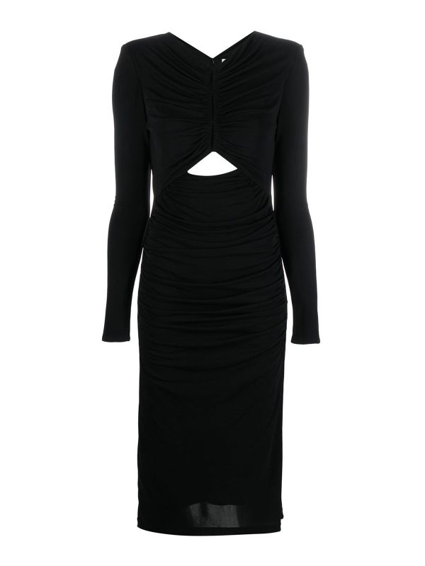 Roland Mouret Robe Au Genou - Noir