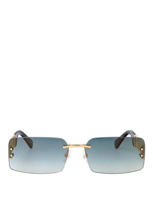 Moschino Lunettes De Soleil - Or