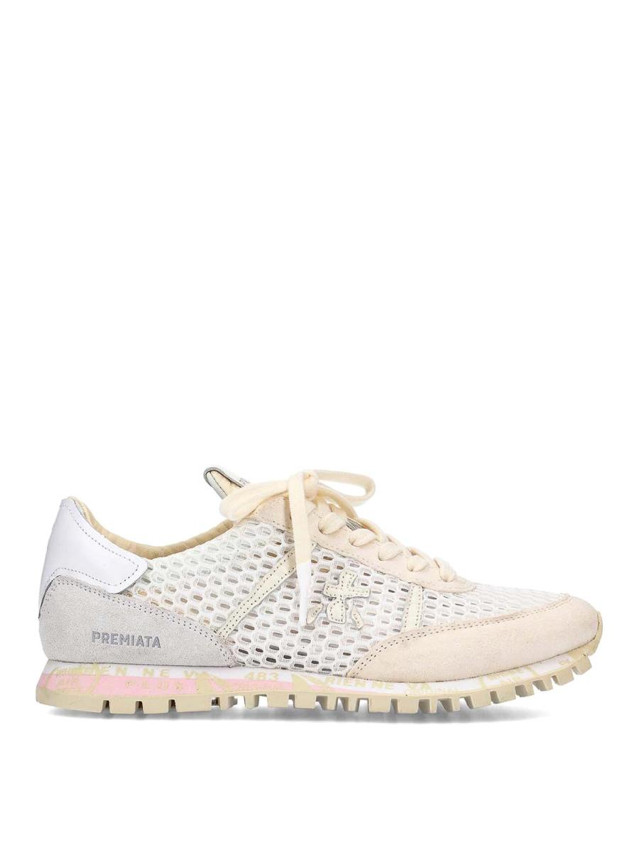 Premiata Baskets - Blanc