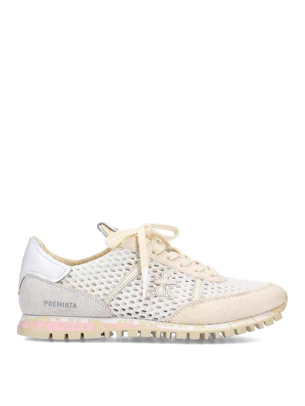 Premiata Baskets - Blanc