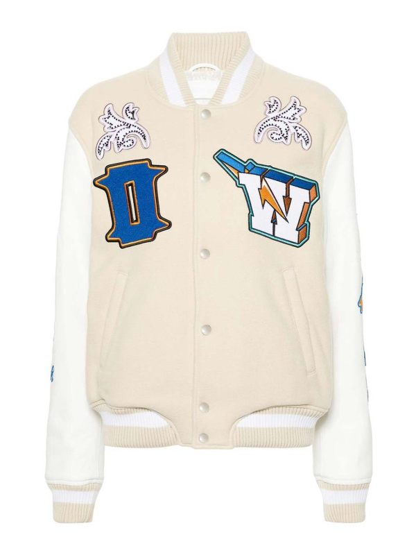 Off-White Veste Casual - Beige