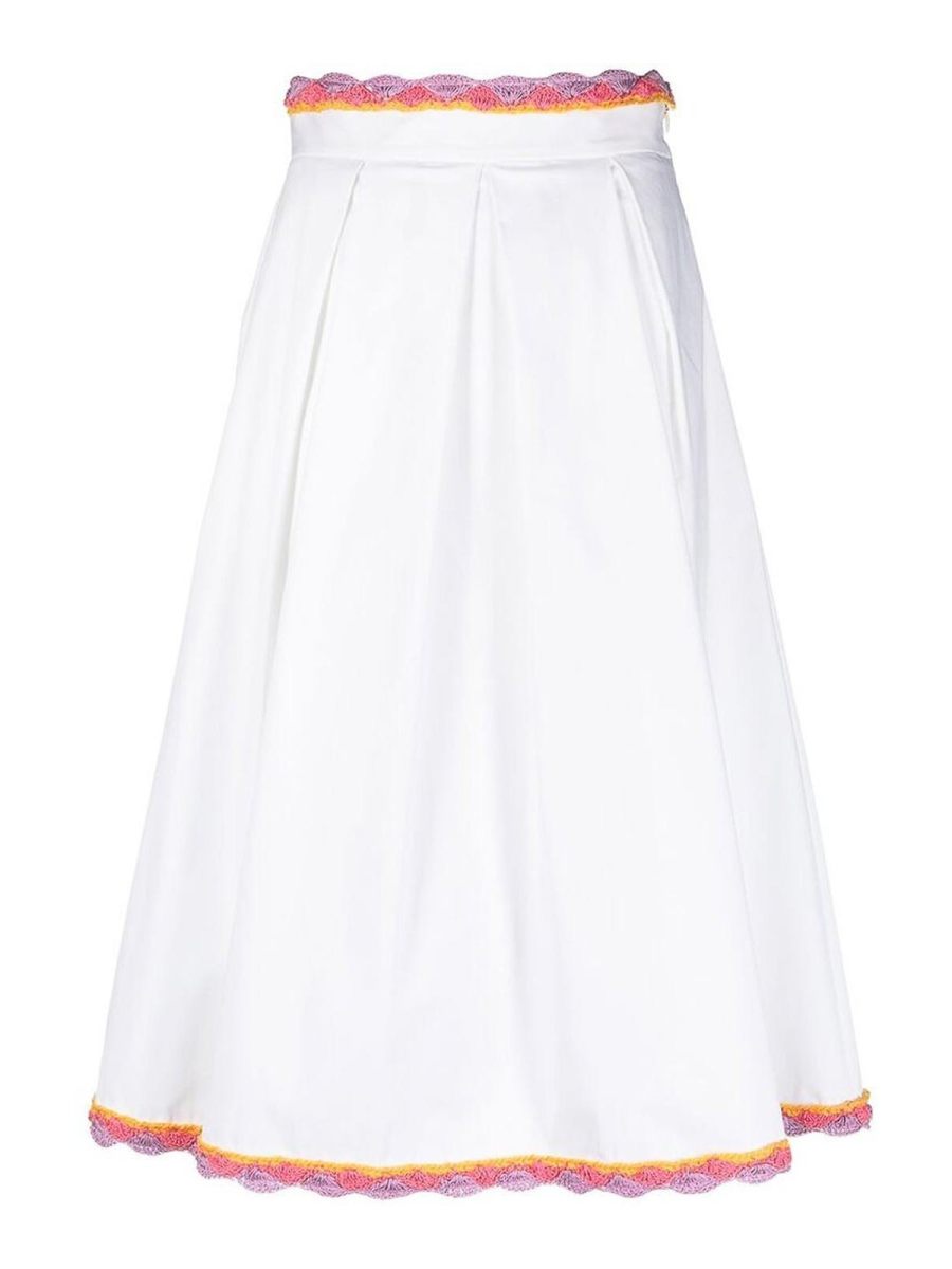 Moschino Jupe Midi - Blanc
