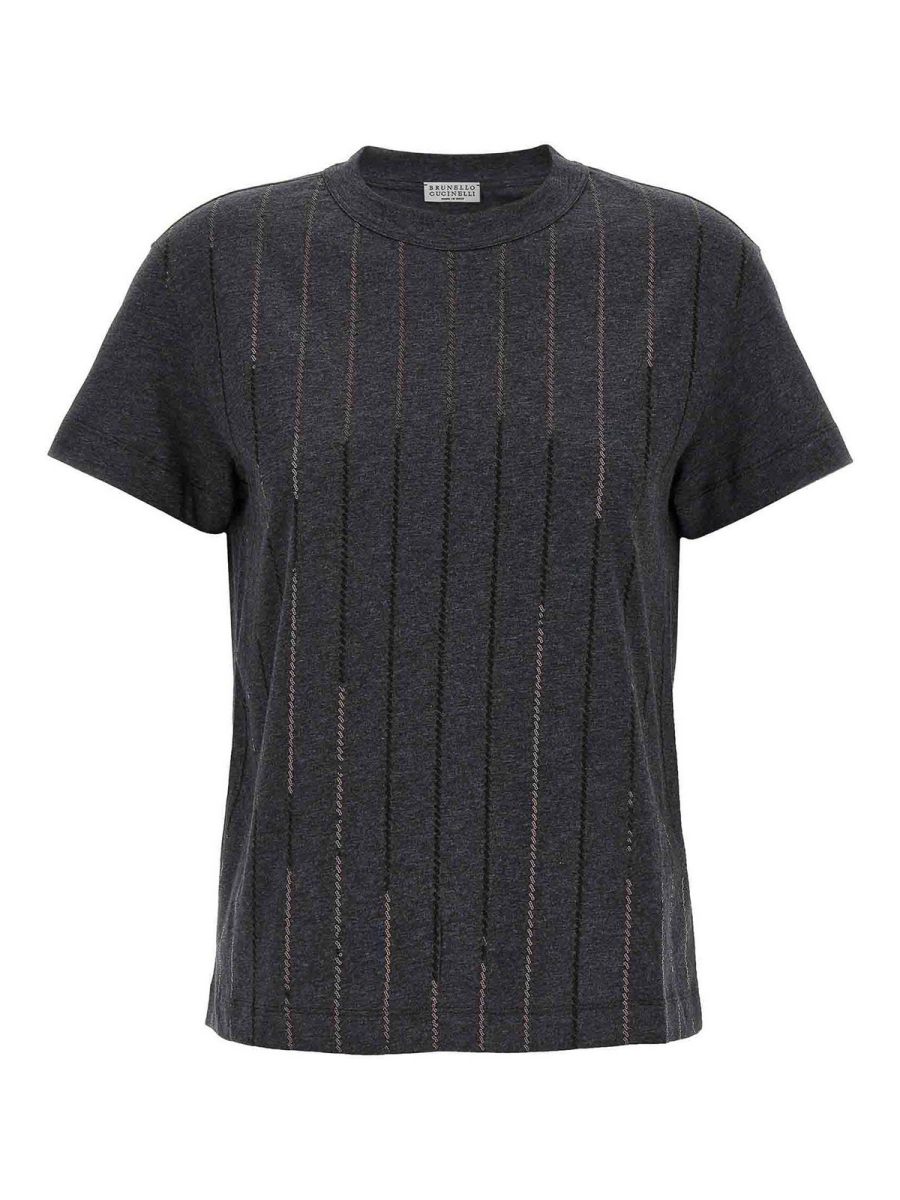 Brunello Cucinelli T-Shirt - Gris