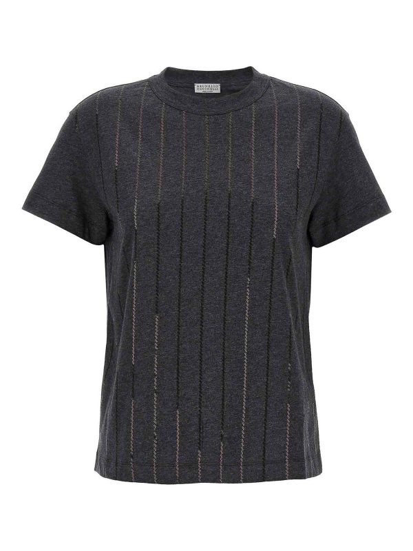 Brunello Cucinelli T-Shirt - Gris
