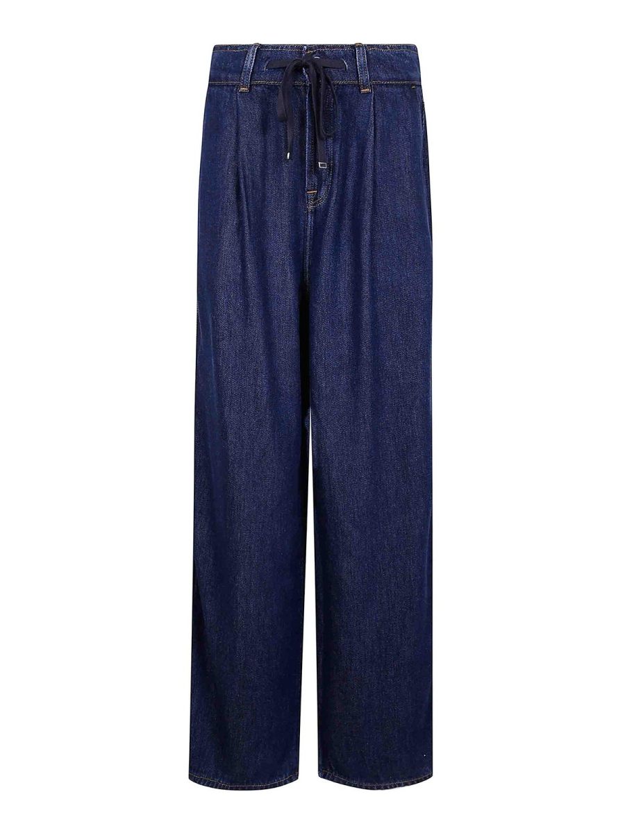 7 For All Mankind Pantalons Décontractés - Bleu