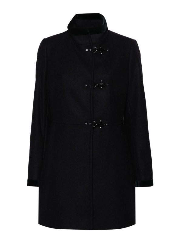 Fay Manteau Court - Bleu