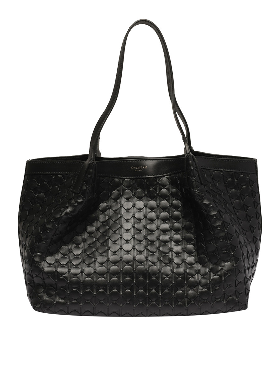 Serapian Sac Cabas - Noir