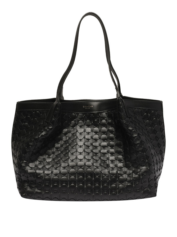 Serapian Sac Cabas - Noir