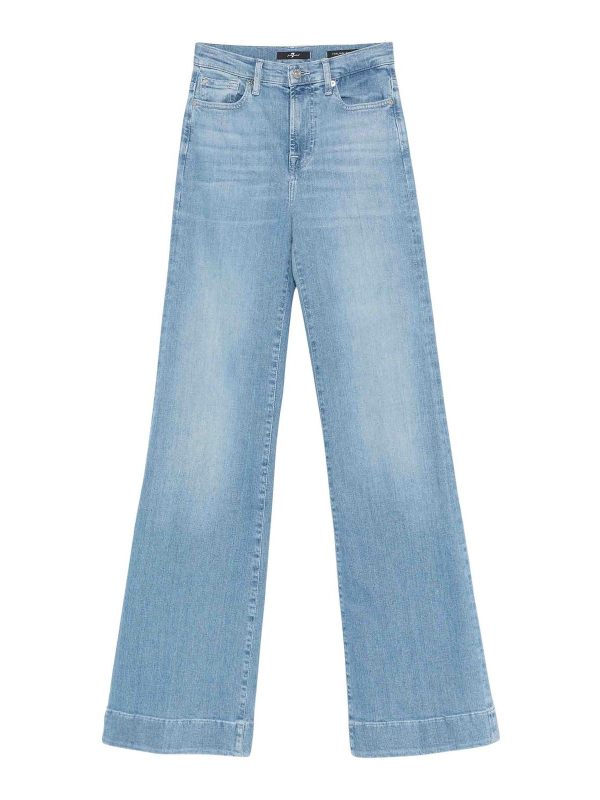 7 For All Mankind Jean Bootcut - Bleu