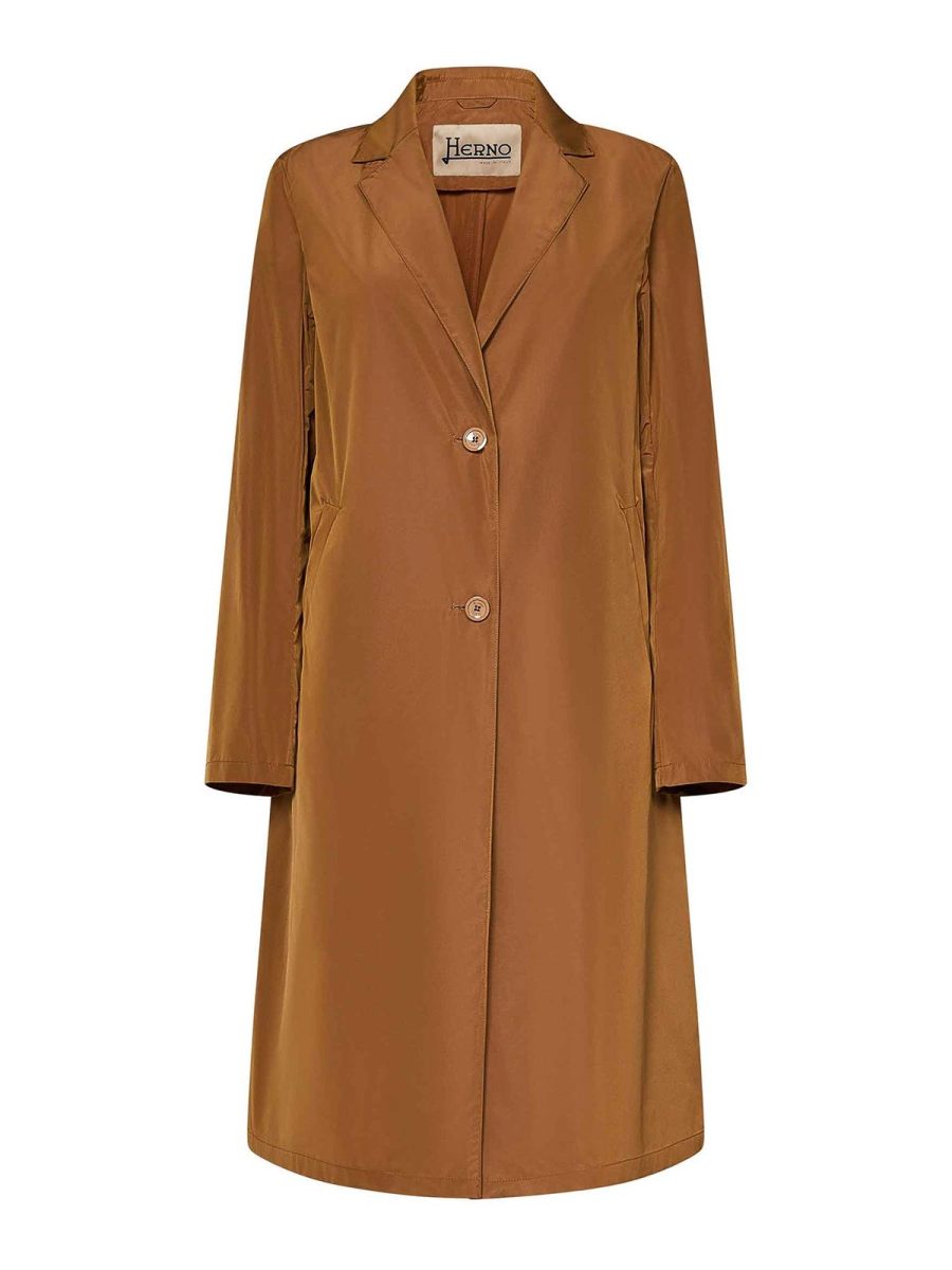 Herno Manteau Court - Marron