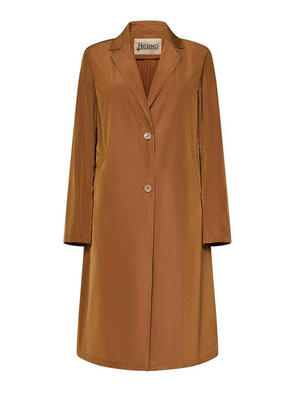 Herno Manteau Court - Marron