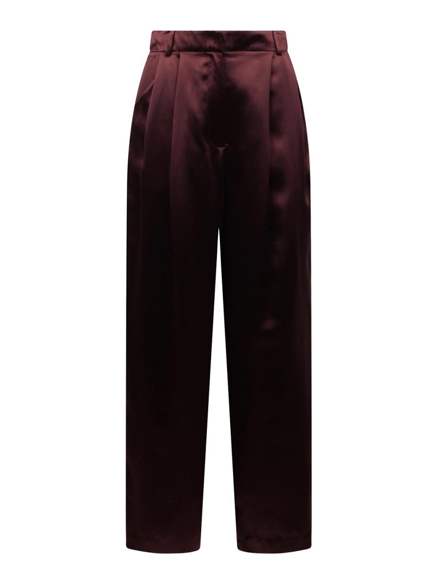 Loulou Studio Pantalons Décontractés - Rouge