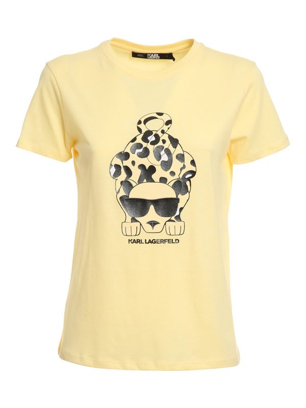 Karl Lagerfeld T-Shirt - Jaune Clair
