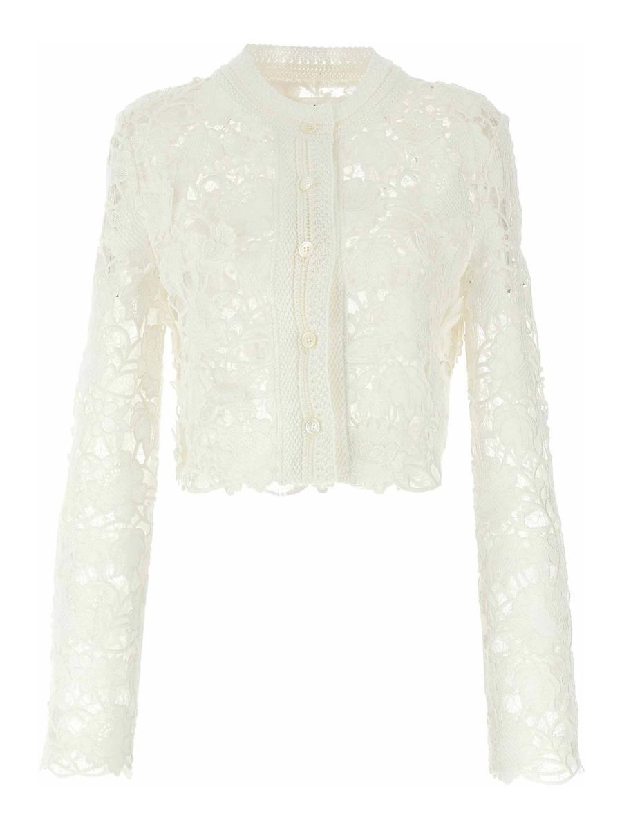 Ermanno Scervino Cardigan - Blanc