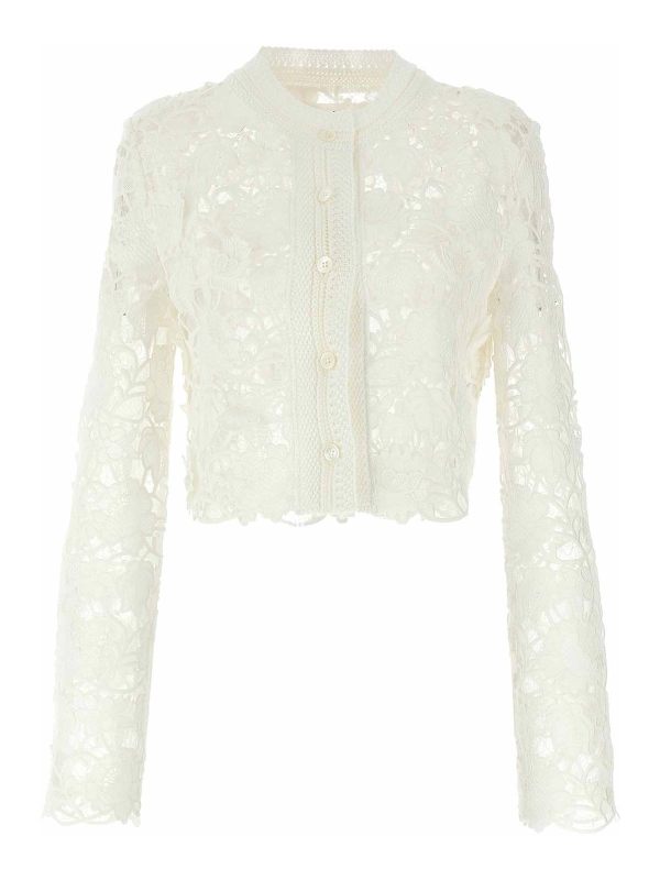 Ermanno Scervino Cardigan - Blanc