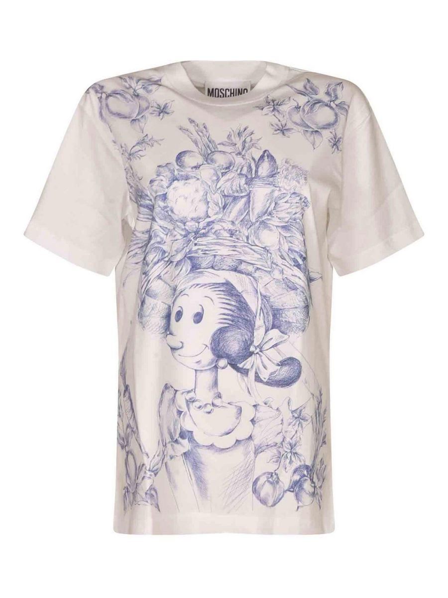 Moschino T-Shirt - Blanc